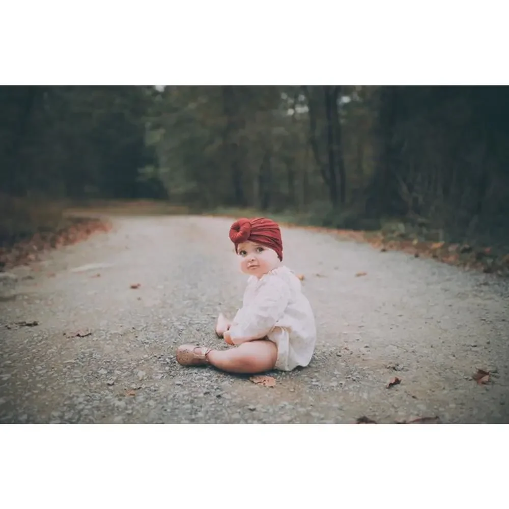 NEW Baby Knotted Turban Hat 9-36 months